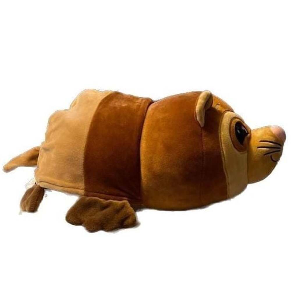 Otter or‎ Ferret? Animal Who Flips-for YOU!  2-in-1 Emmet 15in  Plush Toy